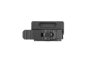 The Midwest Industries quick detach Trijicon MRO mount features an absolute co-witness height with iron sights
